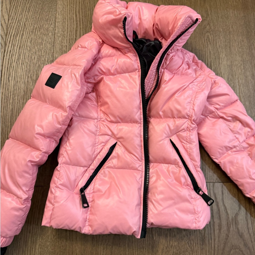 SAM. Pink Puffer Jacket for Kids
